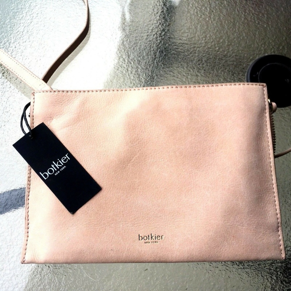 Botkier NY Blush Leather Warren City Crossbody - Picture 3 of 8